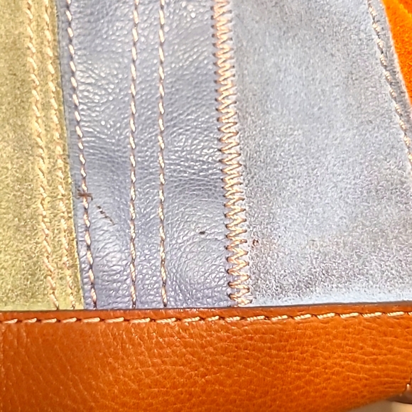 Vintage Fossil Striped Hobo Shoulder bag - Picture 16 of 16